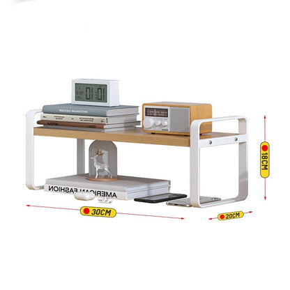 étagère bureau design à 2 niveaux - vente privée 14:193A;200007763:201336100