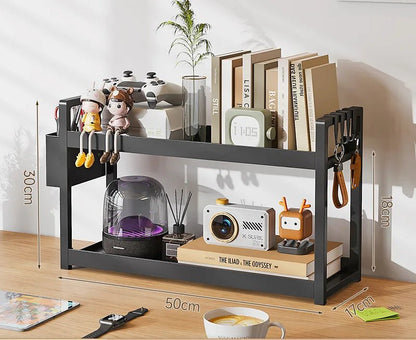 étagère bureau pour fourniture - vente privée 14:12542Tier Black 50cmB