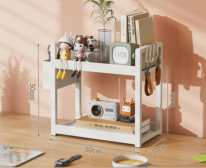 étagère bureau pour fourniture - vente privée 14:1752Tier White 30cmB