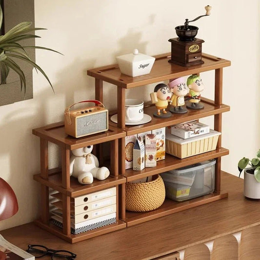 étagère bureau pour intégré des livres et d'autres objets - vente privée 14:29Two layers 47CM