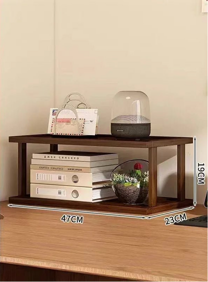 étagère bureau pour intégré des livres et d'autres objets - vente privée 14:29Two layers 47CM