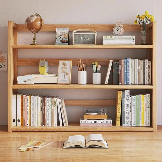 étagère bureau rangement moderne en bois - vente privée 14:10C-3-layer