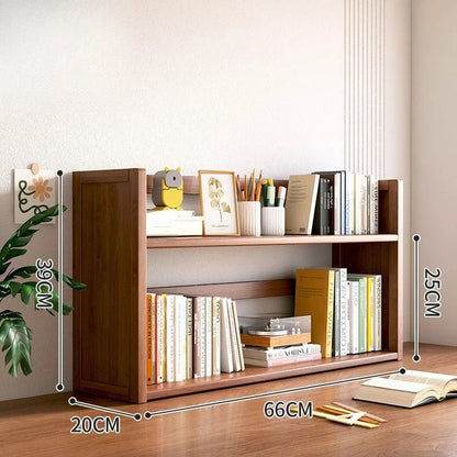 étagère bureau rangement moderne en bois - vente privée 14:200002984K-2-layer