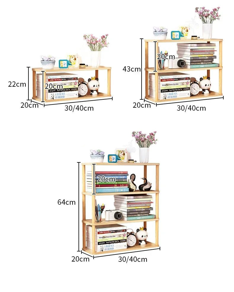 étagère bureau simple avec trois niveaux d'étages - vente privée 14:2000029843 layer 30cm