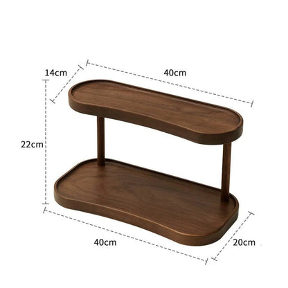 Étagère café bohème de luxe en bambou - vente privée 14:175Large