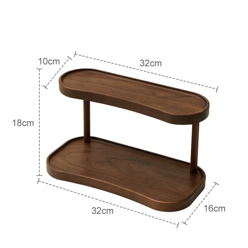 Étagère café bohème de luxe en bambou - vente privée 14:193Small