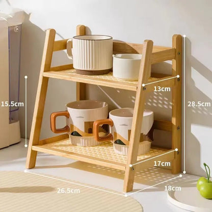 Étagère café en bois originale - vente privée 14:10S  original;200007763:201336100