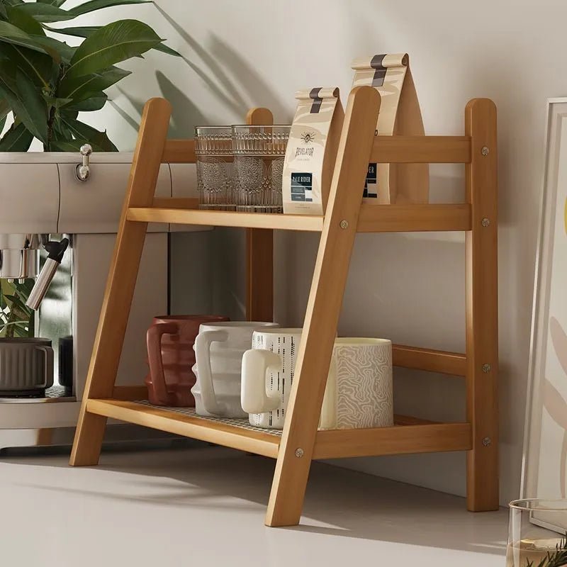Étagère café en bois originale - vente privée 14:193M   original;200007763:201336100
