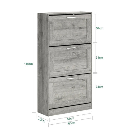 Étagère chaussures bois laqué 60x115x23cm - vente privée 14:365458;200007763:201336101
