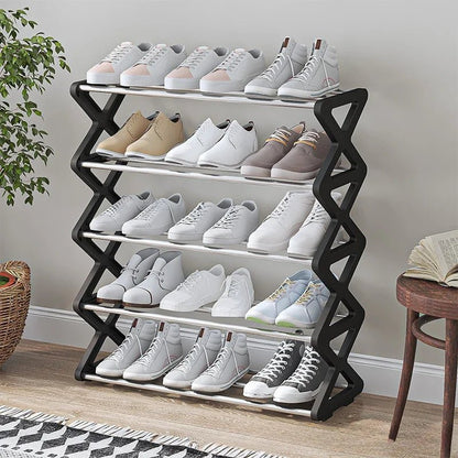 Étagère chaussures bois pour petit espace - vente privée 14:104L 45cm black