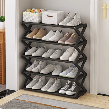 Étagère chaussures bois pour petit espace - vente privée 14:104L 45cm black