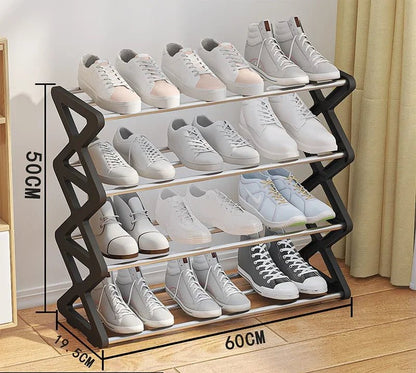 Étagère chaussures bois pour petit espace - vente privée 14:1934L 60cm black