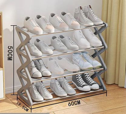 Étagère chaussures bois pour petit espace - vente privée 14:3654584L 60cm gray