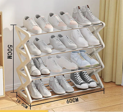 Étagère chaussures bois pour petit espace - vente privée 14:3664L 60cm white