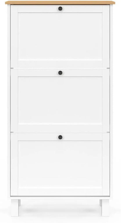 Étagère chaussures d'entrée blanche - vente privée 14:10white;200007763:201336342