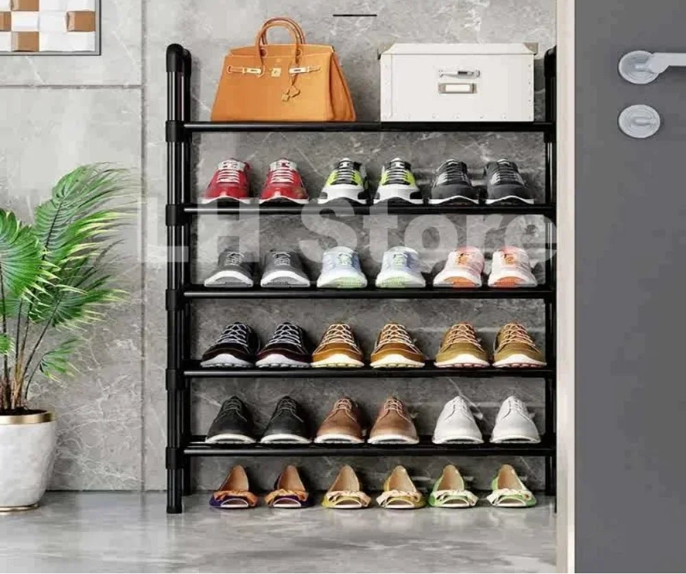 Étagère chaussures en métal à 8 niveaux - vente privée 14:2000061557 Layer