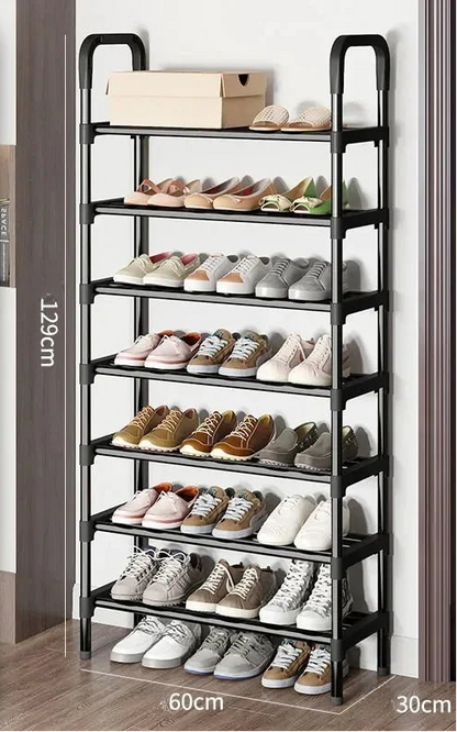 Étagère chaussures en métal à 8 niveaux - vente privée 14:2000061557 Layer
