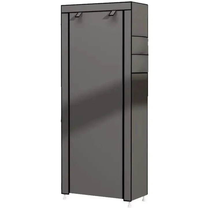 Étagère chaussures en tissu et métal 160x60x30 cm - vente privée 14:691;200007763:203372089