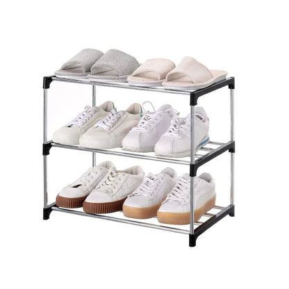 Étagère chaussures étroite simple - vente privée 14:10black