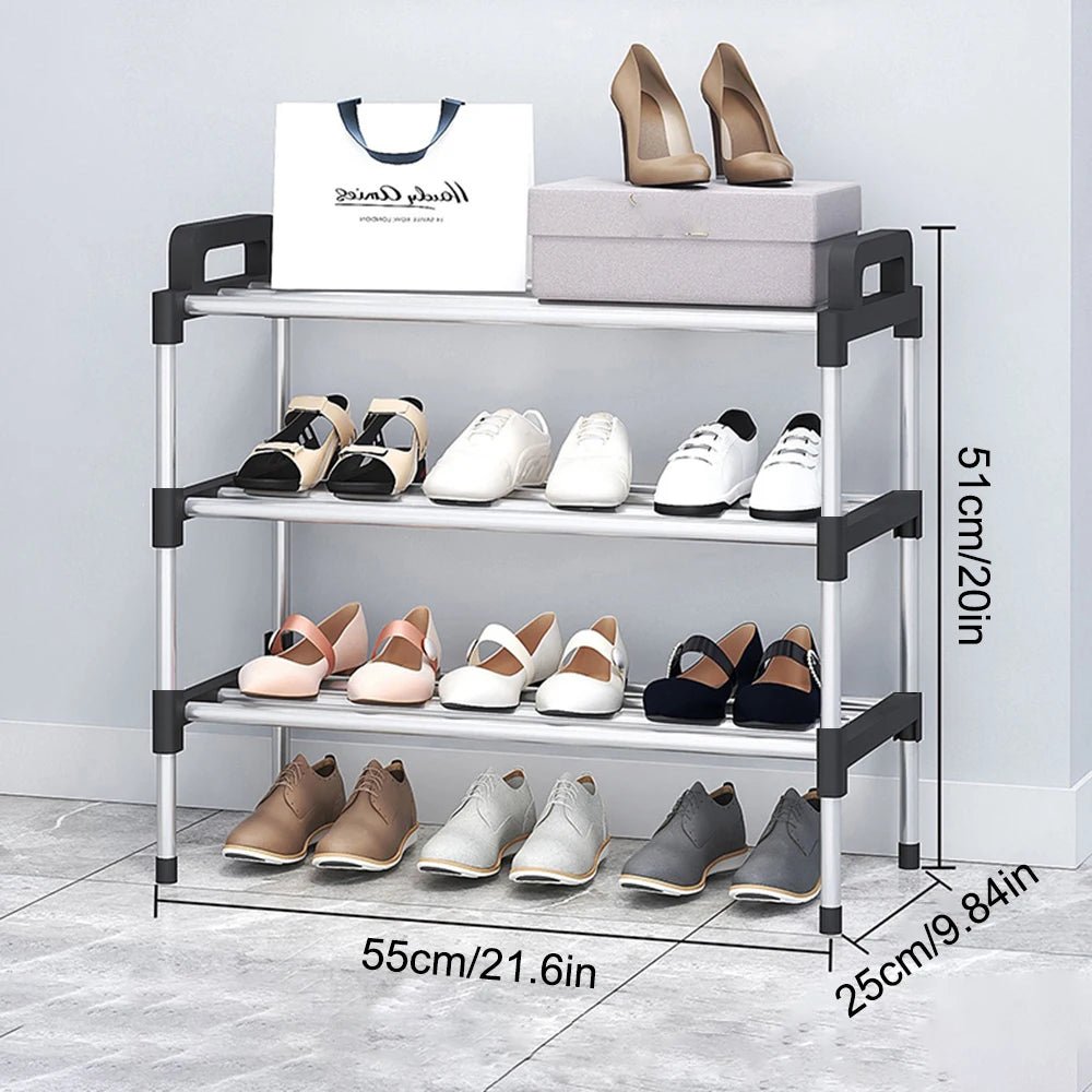 Étagère chaussures idéale pour maison - vente privée 14:193Black 3 layer