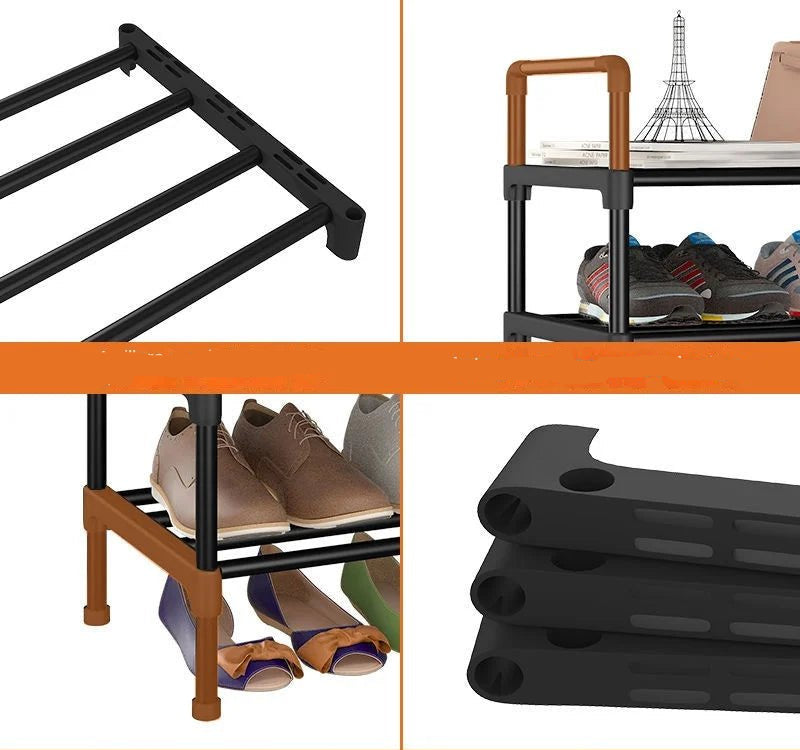 Étagère chaussures industrielle - vente privée 14:10Long 45CM  2 Floors