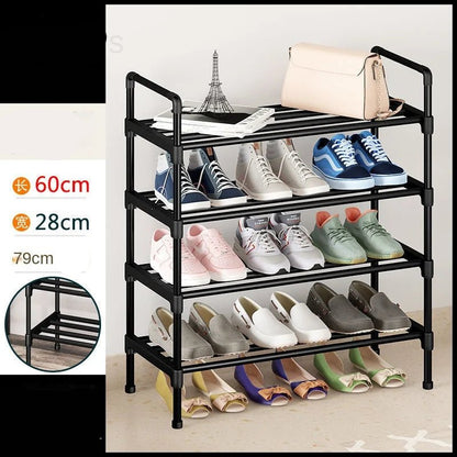 Étagère chaussures industrielle - vente privée 14:366Long 60CM  4 Floors