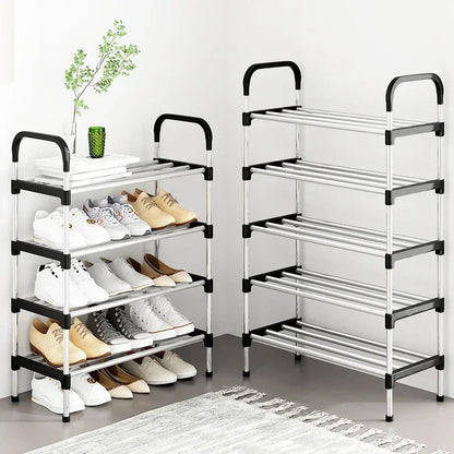 Étagère chaussures multiples étages simple - vente privée 14:200006153Black Seven Layer