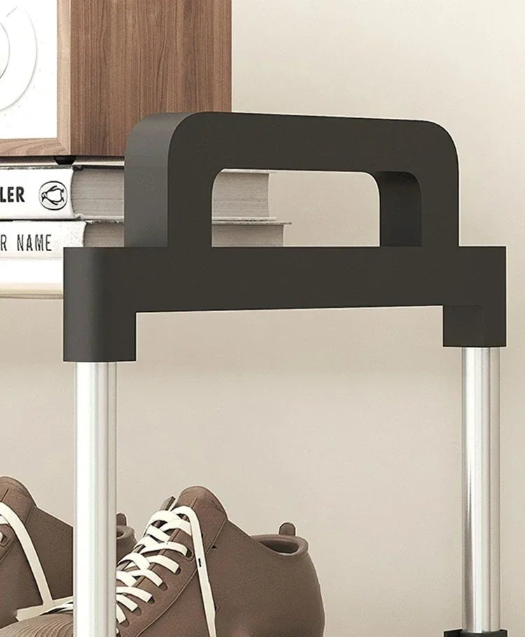 Étagère chaussures multiples étages simple - vente privée 14:200006153Black Seven Layer