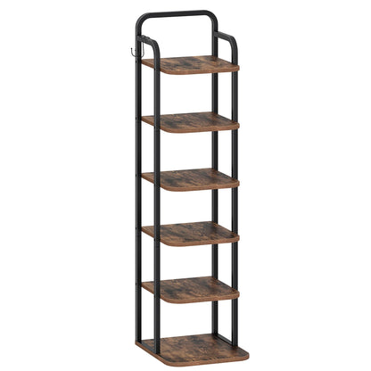 Étagère chaussures verticale tendance - vente privée 14:200000195Rustic Brown;200007763:201336101