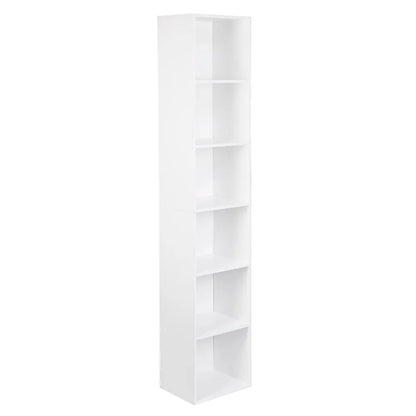 Étagère cube 6 compartiments idéale pour bureau 30x23.5x158.4cm - vente privée 14:29;200007763:201336101