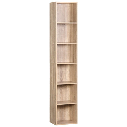 Étagère cube 6 compartiments idéale pour bureau 30x23.5x158.4cm - vente privée 14:29;200007763:201336101