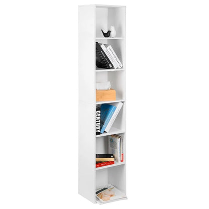 Étagère cube 6 compartiments idéale pour bureau 30x23.5x158.4cm - vente privée 14:29;200007763:201336101