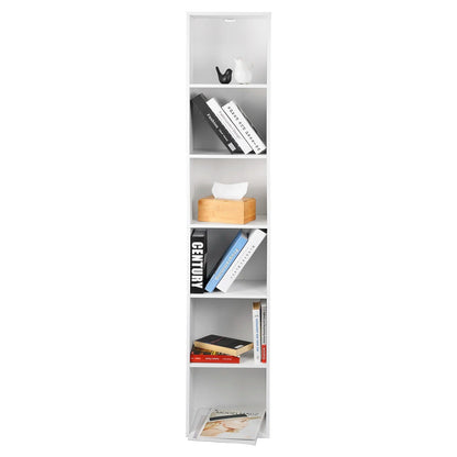 Étagère cube 6 compartiments idéale pour bureau 30x23.5x158.4cm - vente privée 14:29;200007763:201336101