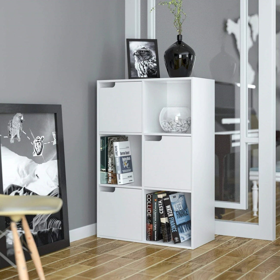 Étagère cube à fermeture 60x29x90 cm - vente privée 200007763:201336101