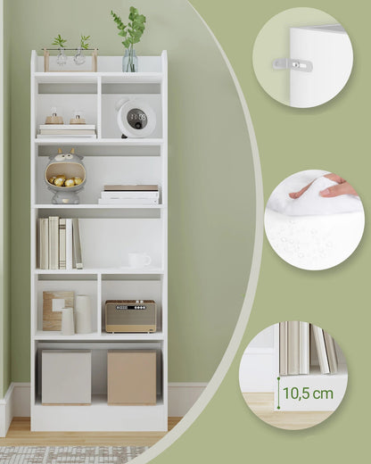 Étagère cube à poser sur pieds de style bibliothèque - vente privée 14:29;200007763:201336101