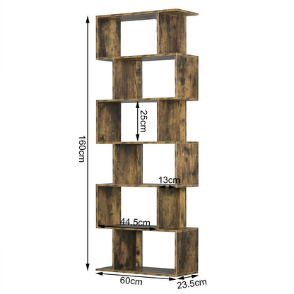 Étagère cube autoportante haute - vente privée 14:365458rustic brown;200007763:201336101