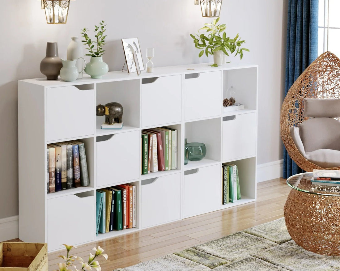 Étagère cube avec porte 90x29x90 cm - vente privée 200007763:201336101