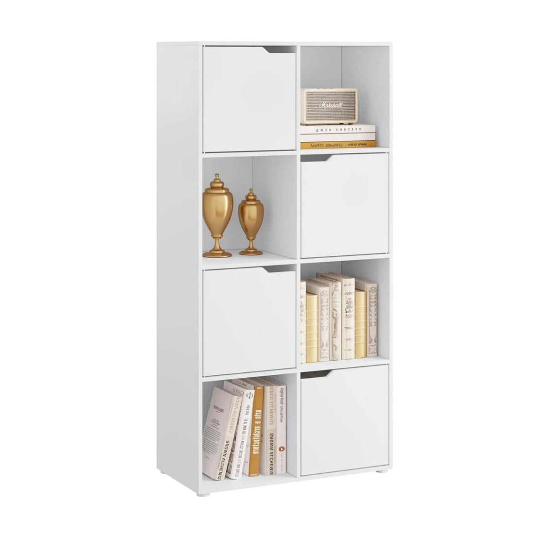 Étagère cube blanc en bois - vente privée 14:366light oak;200007763:201336101