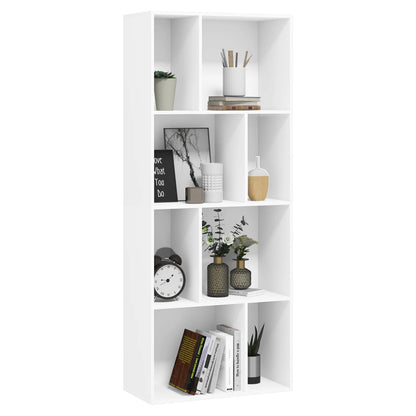 Étagère cube blanche haute à 8 compartiments - vente privée 14:29;200007763:201336101