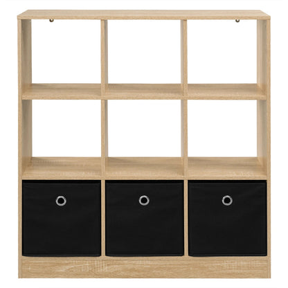 Étagère cube bois massif - vente privée 14:366light oak;200007763:201336101