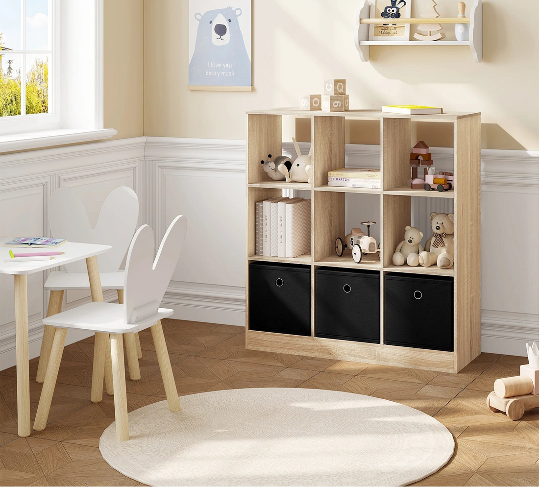 Étagère cube bois massif - vente privée 14:366light oak;200007763:201336101