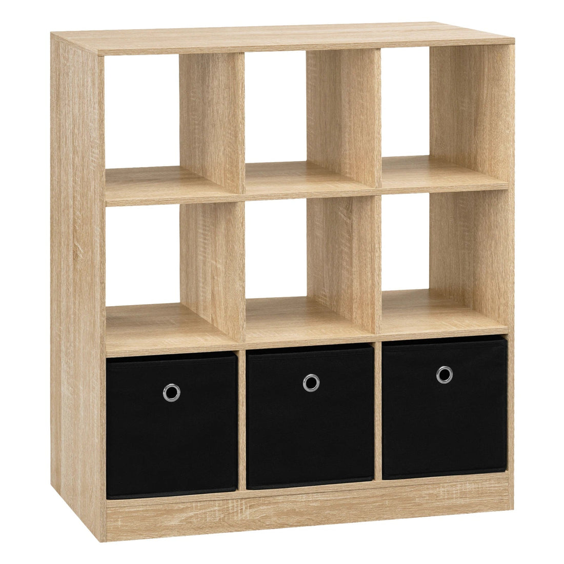 Étagère cube bois massif - vente privée 14:366light oak;200007763:201336101