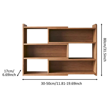 Étagère cube e bois massif rétractable - vente privée 14:2940cm to 70cm