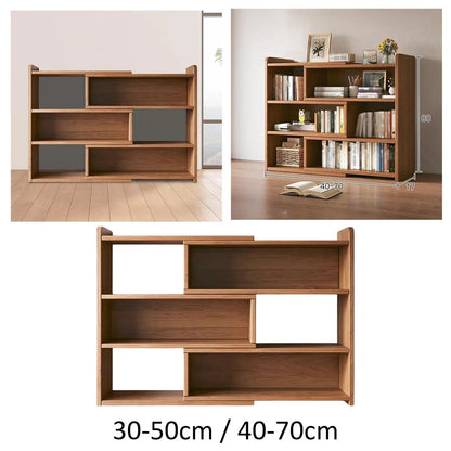 Étagère cube e bois massif rétractable - vente privée 14:2940cm to 70cm