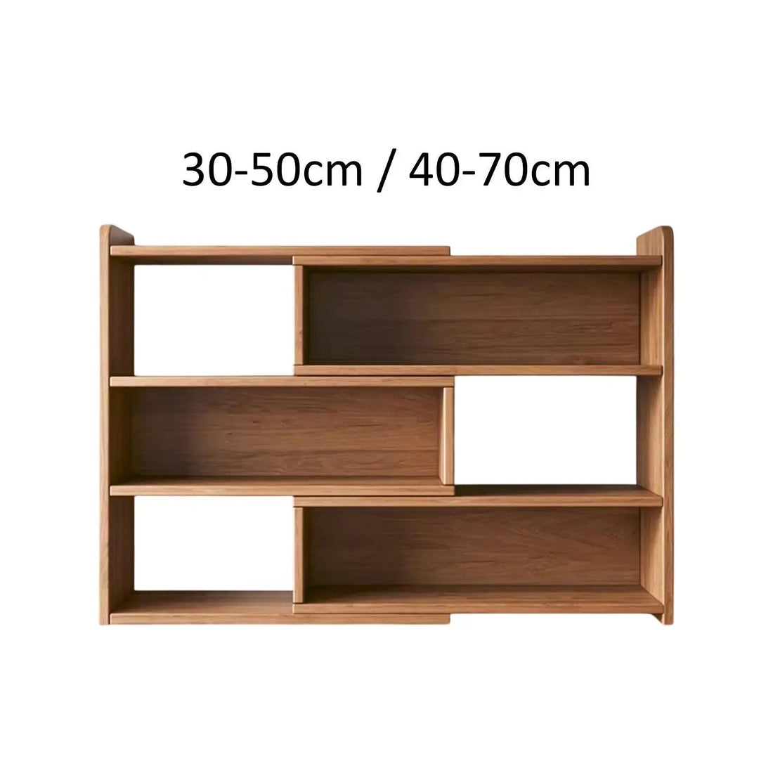 Étagère cube e bois massif rétractable - vente privée 14:2940cm to 70cm