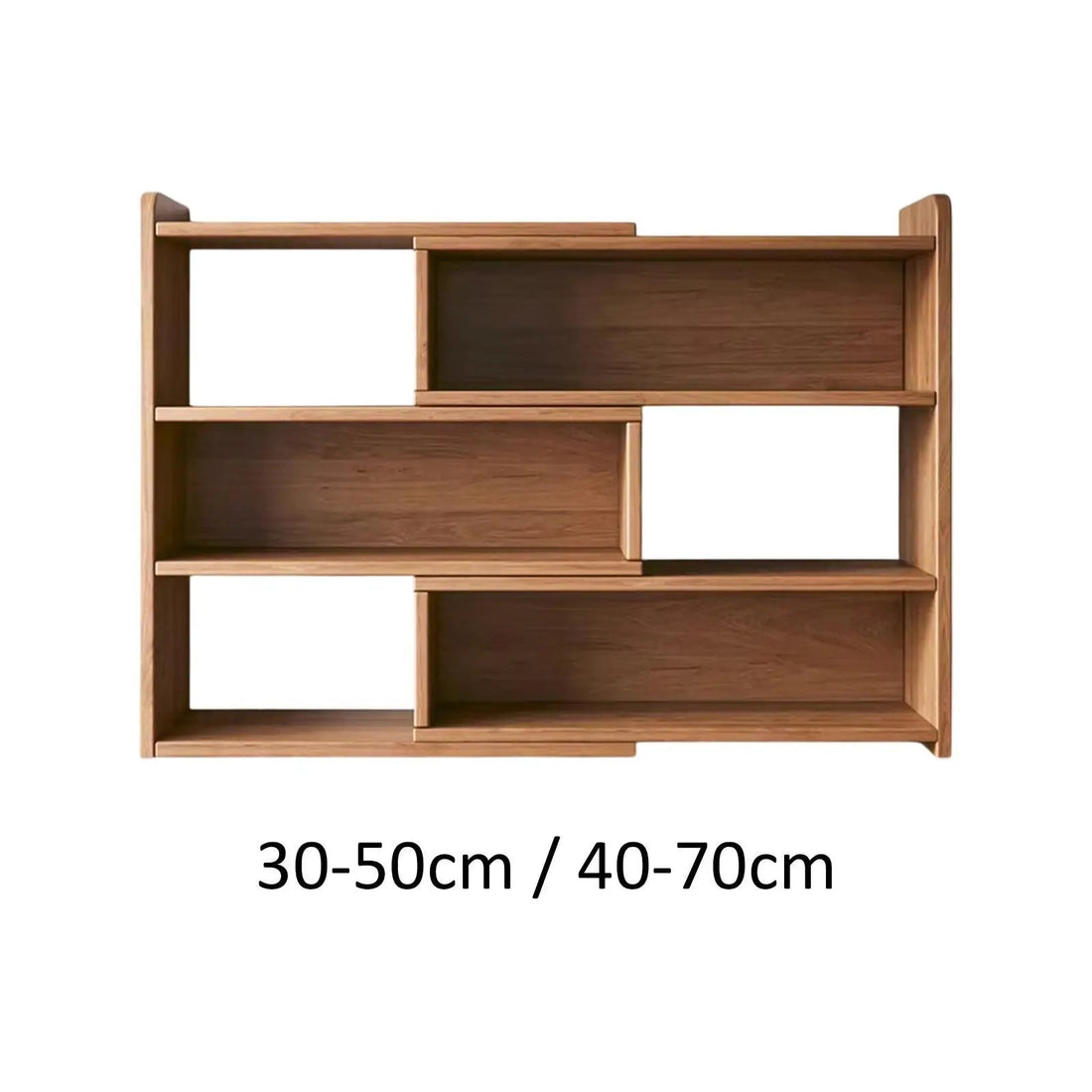 Étagère cube e bois massif rétractable - vente privée 14:2940cm to 70cm
