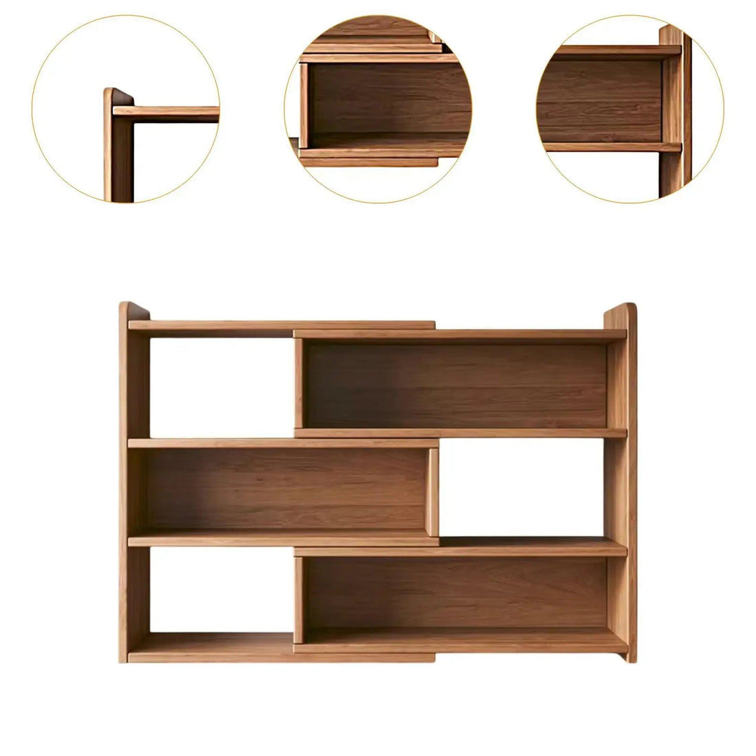 Étagère cube e bois massif rétractable - vente privée 14:2940cm to 70cm