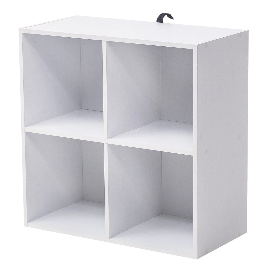 Étagère cube gris en bois avec 4 rangements - vente privée 14:365458light oak;200007763:201336101