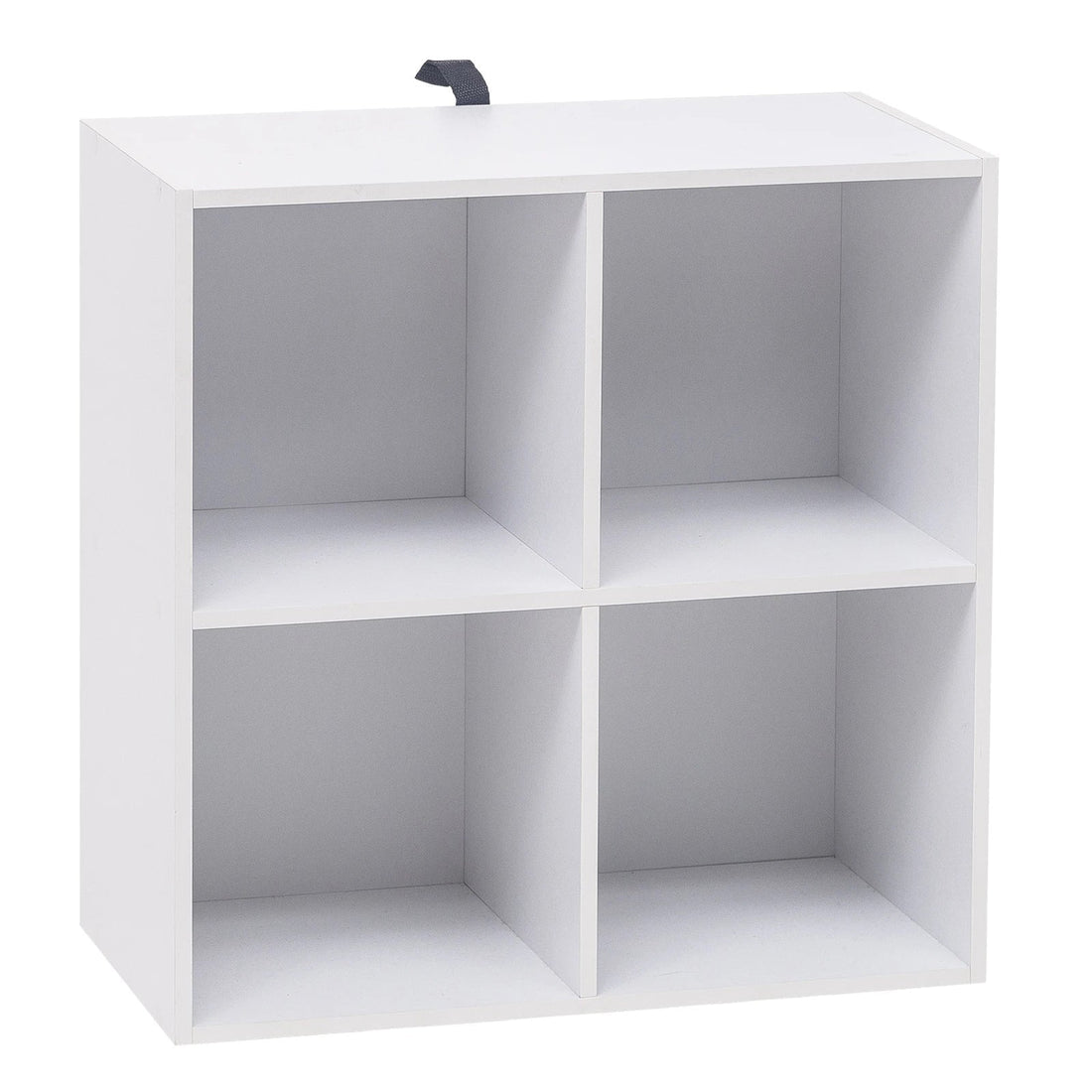Étagère cube gris en bois avec 4 rangements - vente privée 14:365458light oak;200007763:201336101