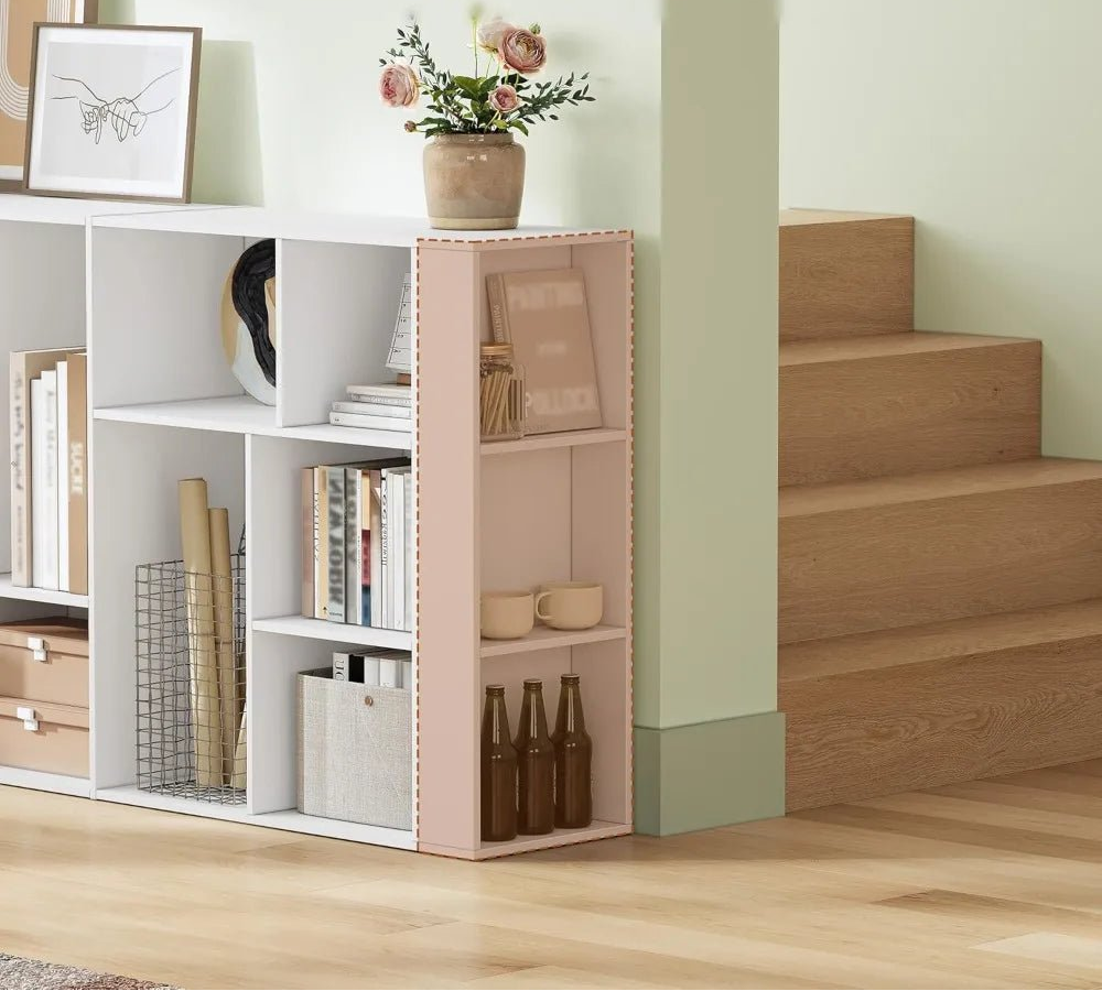 Étagère cube moderne blanche - vente privée 14:10B0F93N8L96;200007763:201336342